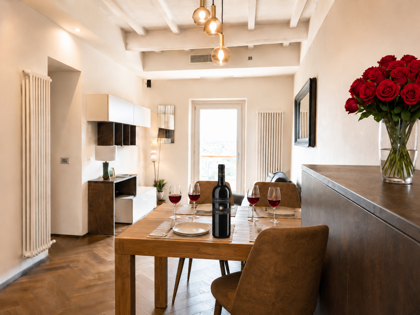 Sala da pranzo di Divina Suite